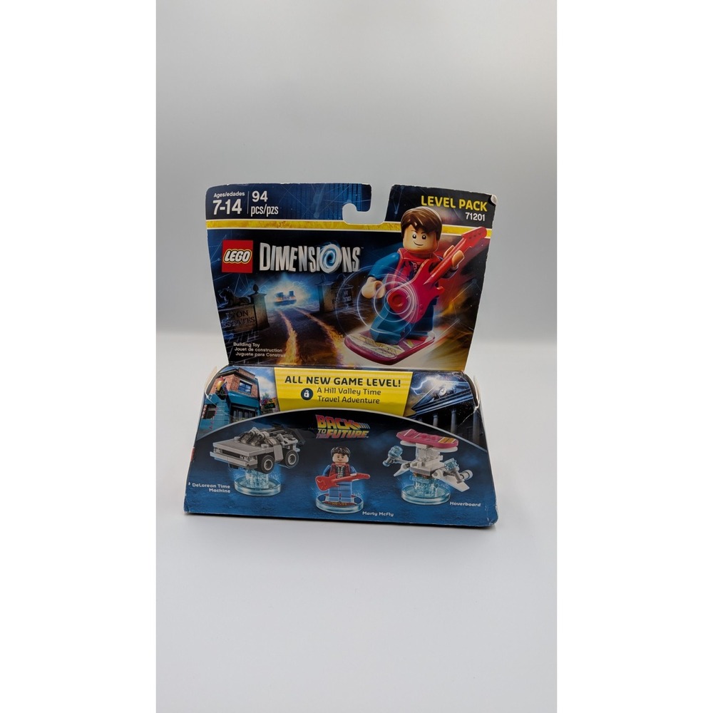 LEGO Dimensions Level Pack Back To  The Future Set #71201 - Marty McFly Deloreon